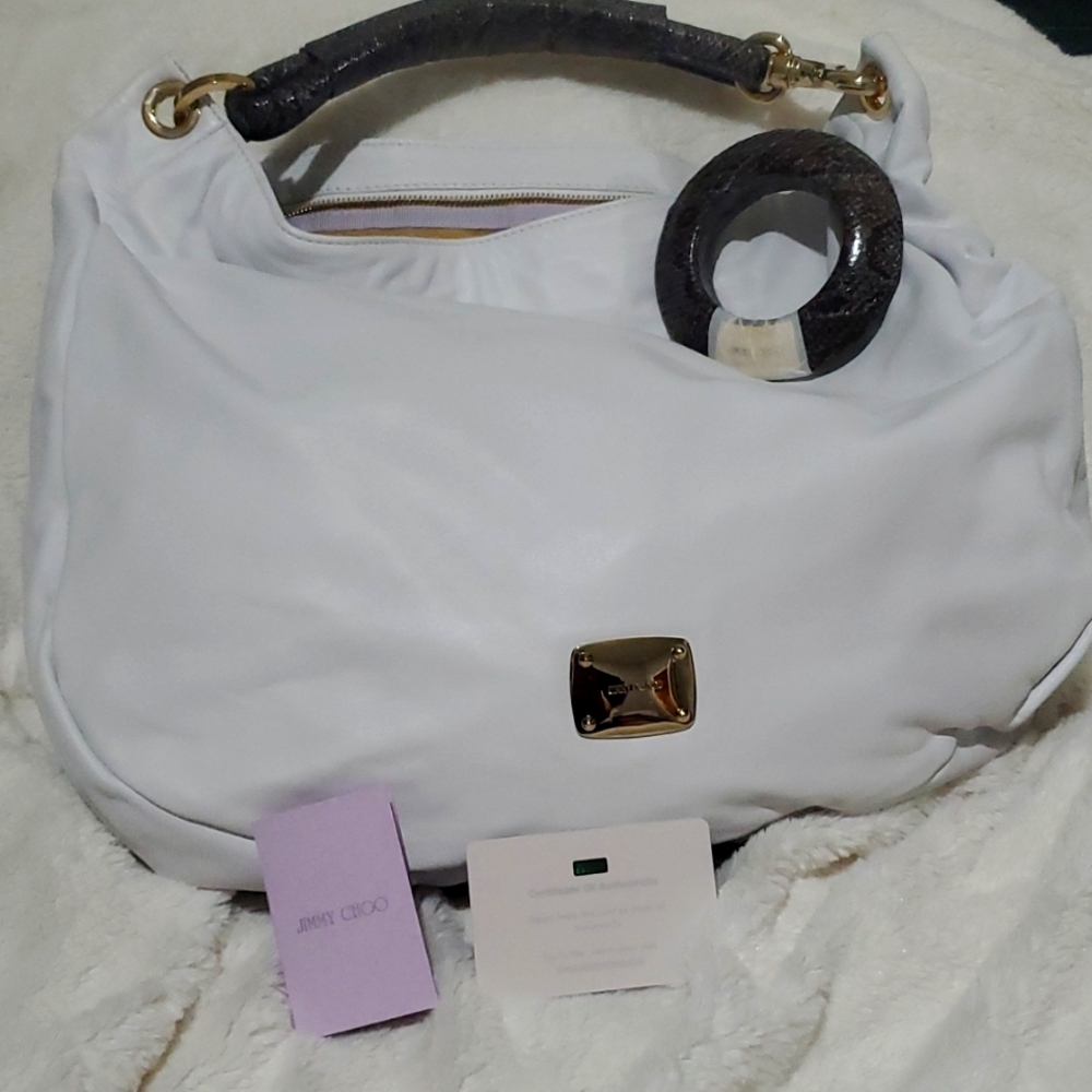 Jimmy Choo bag.